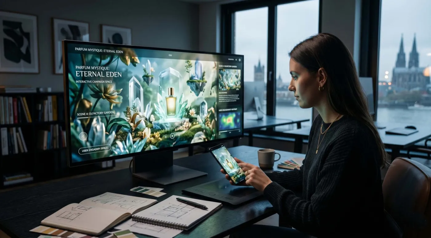 Parfüm-Launch Kampagne