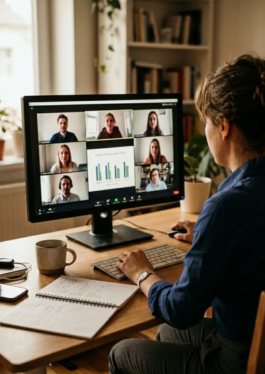 Während der Veränderung